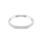 Swarovski Bracciale Rigido Matrix con Taglio Baguette e Forma Ottagonale