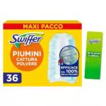 Swiffer Duster Piumini Cattura Polvere - Maxi formato per punti difficili