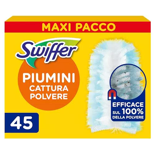 Swiffer Duster Piumini Cattura Polvere - Ideali per Raggiungere Punti Difficili