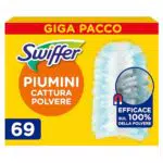 Swiffer Duster Piumini per Cattura Polvere e Sporco, Raggiunge Punti Difficili