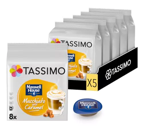 TASSIMO Latte Macchiato Maxwell House - Offerta Speciale 40 Porzioni