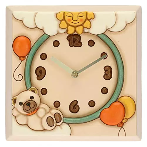 THUN Orologio da Muro con Teddy - Eleganza e Gioia per la Tua Casa
