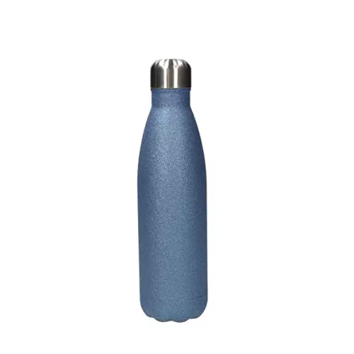 Tognana Natural Love Borraccia Glitter Blu Indaco 500 cc
