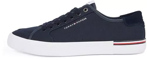 Tommy Hilfiger Core Corporate Vulc Canvas Basso Top Uomo