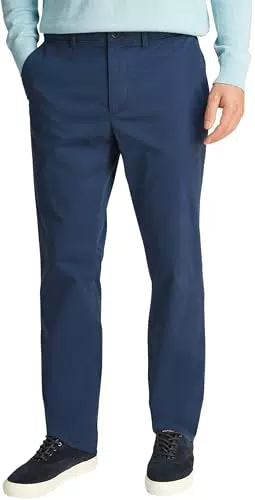 Tommy Hilfiger Pantaloni Chino Denton Satin Straight Fit Uomo