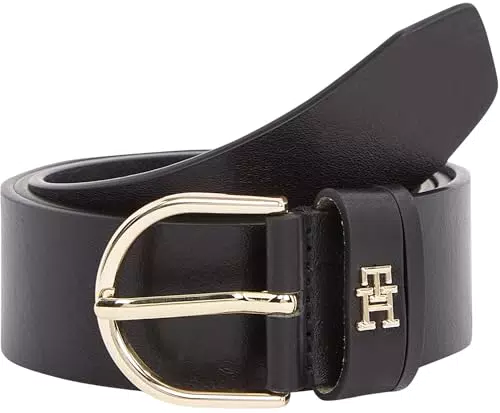 Tommy Hilfiger Cintura Essential Effortless 3,5 con Fibbia ad Ardiglione