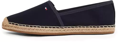 Tommy Hilfiger Espadrillas Flag Canvas con Logo per Donna
