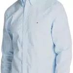 Tommy Hilfiger Camicia Flex Poplin Polka Dot Regular Fit Uomo