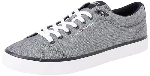Tommy Hilfiger Sneakers Vulcanizzate Core Chambray Uomo Profilo Basso