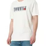 Tommy Jeans T-Shirt Uomo Maniche Corte Flag Tee Regular Fit