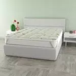 Wellness Topper Trapuntato con Elastici per Letto Matrimoniale