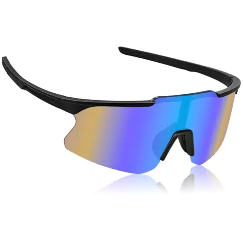 UKNOWISA Occhiali da ciclismo polarizzati con protezione UV400 per sportivi