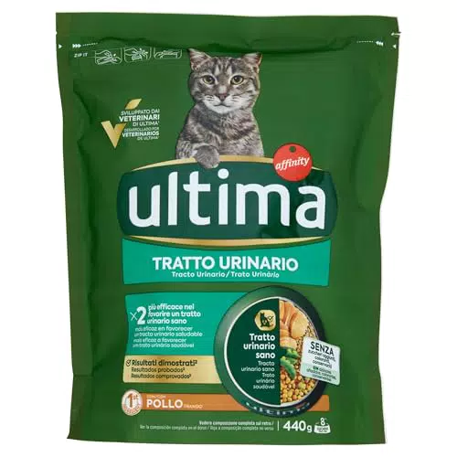 Ultima Cibo per Gatti Tratto Urinario - Formula Speciale per Salute Urinaria