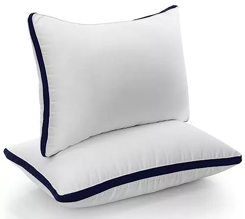 Utopia Bedding Cuscini Letto - Guanciali Morbidi e Traspiranti in Fibra 3D