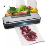 VEVOR Macchina per Sottovuoto 100 W con Sigillatura Automatica e Taglierina Integrata