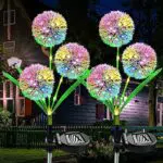 VGE Luci Solari Decorative per Esterni con 36 LED Impermeabili IP65