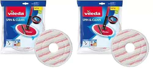 Vileda Spin & Clean Ricambio per Spinmop Lavapavimenti