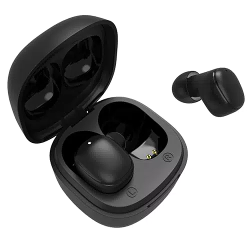 VulTech Cube EP-20WH Cuffie Bluetooth 5.3 TWS In-Ear con Microfono e Touch Control