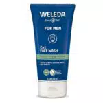 Weleda Bio for Men Gel Detergente 2 in 1 per Viso e Barba Rinfrescante