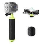 WOLFANG Impugnatura Galleggiante, Aciton cam Bastone Impugnatura Galleggiante con Manico Impermeabile Monopiede Impugnatura Galleggiante per Selfie Galleggiante per Fotocamera Sportiva