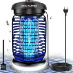 WUEAO Lampada Antizanzare Elettrica UV 15W, Alta Efficienza e Sicura IPX4