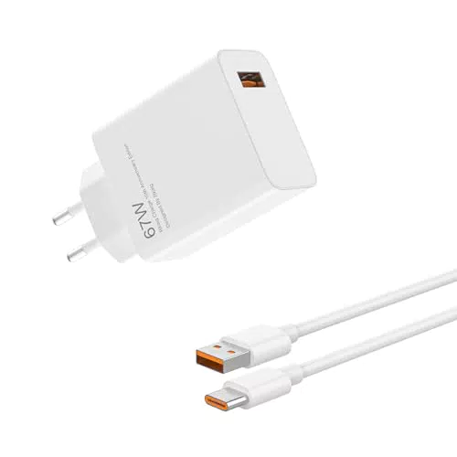 Xiaomi Caricatore Rapido 67W con Cavo USB-C per Xiaomi 13T/13/12S Ultra e Redmi