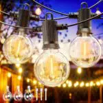 ZOTOYI Catena Luminosa da Esterno Impermeabile per Giardino e Feste