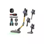 Zynet S9 Aspirapolvere Senza Fili Brushless per Peli di Animali e Pavimenti Duri