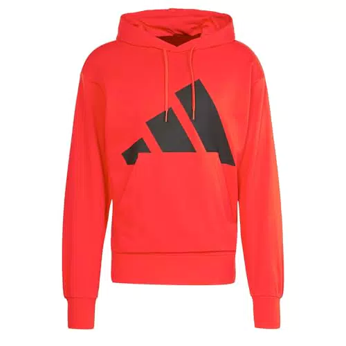 adidas Uomo Essentials Big Logo French Terry Hoodie