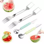 Affettatrice in acciaio inox per meloni e frutta - Strumenti multifunzionali