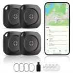 Apple Air Tracker Tag - Indefinito per chiavi e bagagli, compatibile iOS