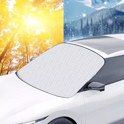 Alaoo Copri Parabrezza Auto Antigelo – Protezione Invernale e Anti UV