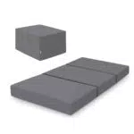 Amazon Basics Materasso Pieghevole in Memory Foam con Coprimaterasso