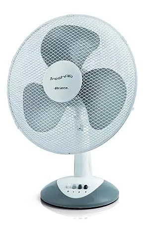 Ariete Ventilatore da Tavolo 847 con 3 Velocità e Funzione Oscillazione