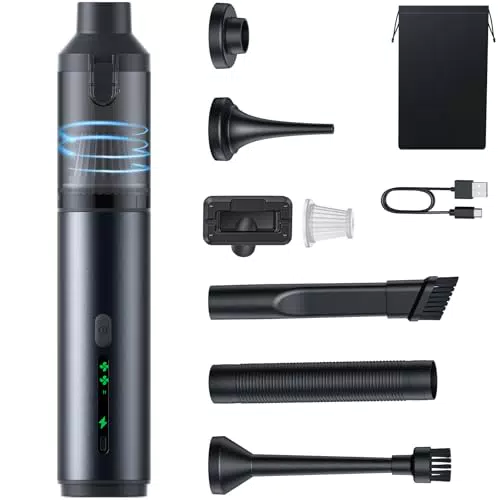 Aspirapolvere Auto Senza Fili con Motore Brushless - Aspirabriciole Portatile