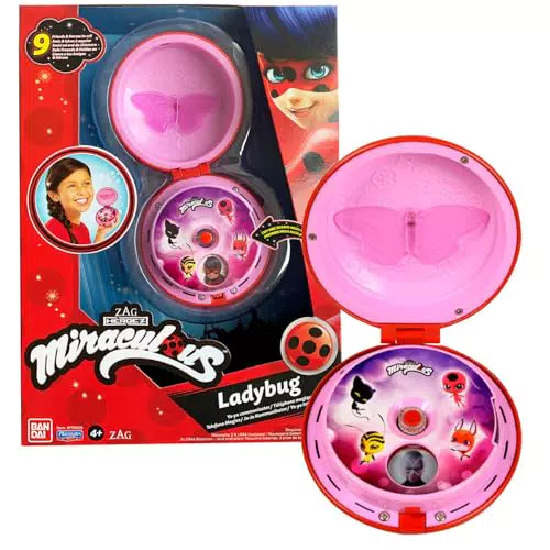 Bandai Miraculous Telefono Magico di Ladybug - Giocattolo Sonoro per Bambini