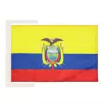 AZ FLAG Bandiera Ecuador 45x30 cm - Bandierina Ecuadorena con cordicelle