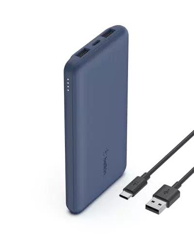 Belkin Batteria Esterna Portatile 10000mAh Caricabatteria USB-C 10K Power Bank