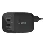 Belkin Caricabatteria da Parete USB-C 65W Ricarica Rapida PD 3.0 GaN