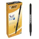 Bic Soft Penna a Sfera a Scatto, Confezione da 12 Pezzi