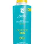 Bionike Defence Sun Latte Fluido Solare SPF 50+ per Pelli Sensibili, Waterproof