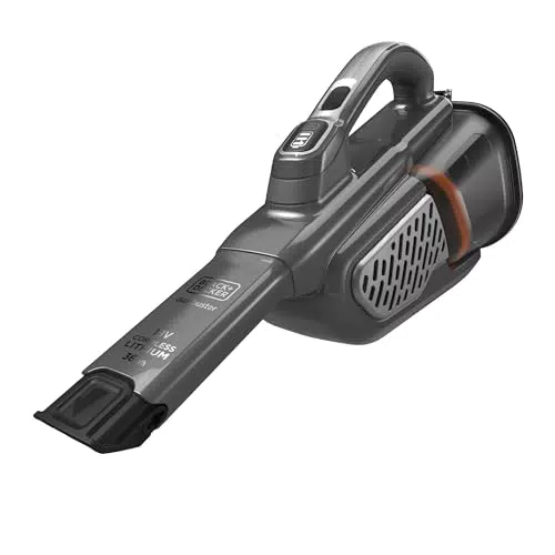 BLACK+DECKER Aspirapolvere Portatile Senza Fili 18V con Pannello LED Smart Tech BHHV520JF-QW