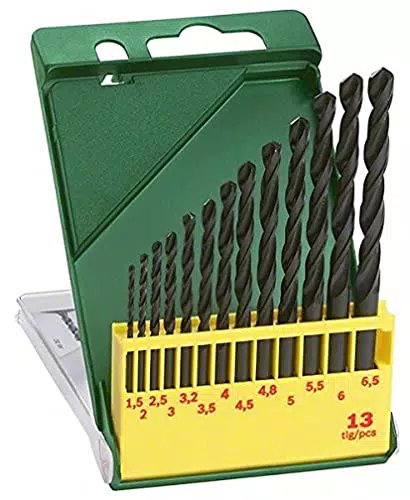 Bosch Set Punte in Metallo HSS-R 1.5-6.5 mm per Uso Domestico e Giardinaggio