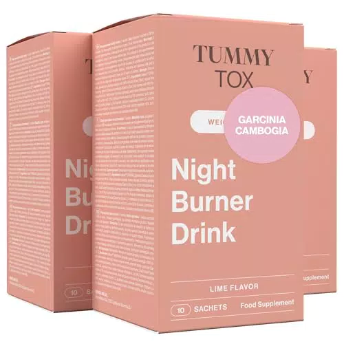 Tummy Tox Bruciagrassi Notturno: Bevanda al Lime con Garcinia Cambogia e Inulina