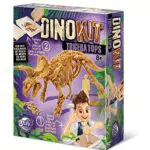 Buki Kit da Scavare Triceratopo - Gioco Educativo per Bambini