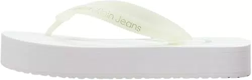 Calvin Klein Jeans Infradito Beach Sandal con Zeppa per Donna