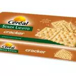 Céréal Crackers con Olio Extra Vergine di Oliva e Farina di Frumento Senza Lievito