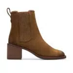 Clarks Stivali Chelsea Donna Top Chamberly in Pelle Scamosciata