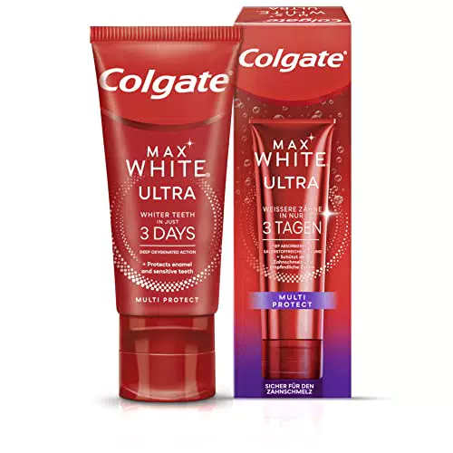 Colgate Dentifricio Max White Ultra - Denti Bianchi e Freschezza Duratura