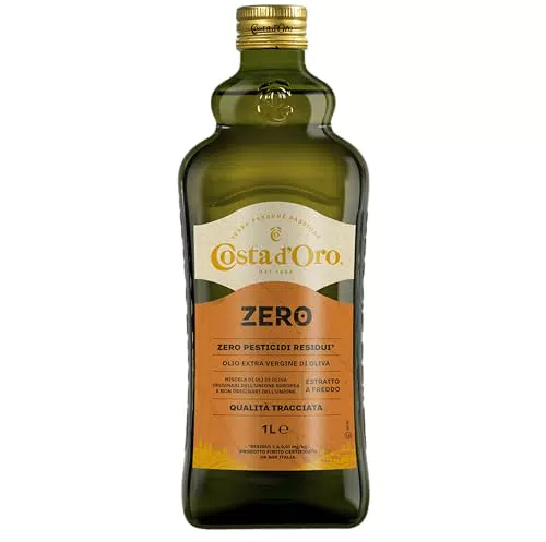 Costa d'Oro Olio Extravergine di Oliva Zero - Senza Pesticidi Residui